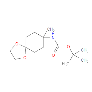 TERT-BUTYL (8-METHYL-1,4-DIOXASPIRO[4.5]DECAN-8-YL)CARBAMATE