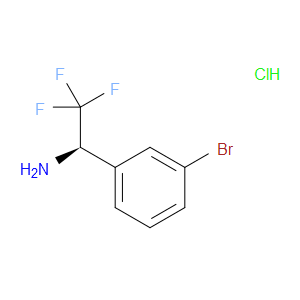 (R)-1-(3-BROMOPHENYL)-2,2,2-TRIFLUOROETHANAMINE HYDROCHLORIDE - Click Image to Close