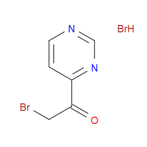 2-BROMO-1-(PYRIMIDIN-4-YL)ETHANONE HYDROBROMIDE