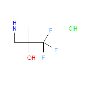 3-(TRIFLUOROMETHYL)AZETIDIN-3-OL HYDROCHLORIDE - Click Image to Close