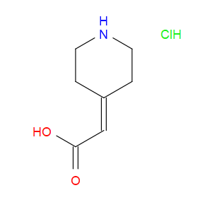 2-(PIPERIDIN-4-YLIDENE)ACETIC ACID HYDROCHLORIDE - Click Image to Close