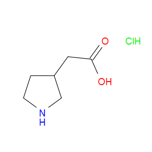 2-(PYRROLIDIN-3-YL)ACETIC ACID HYDROCHLORIDE