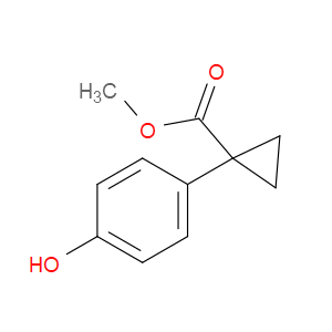 METHYL 1-(4-HYDROXYPHENYL)CYCLOPROPANE-1-CARBOXYLATE