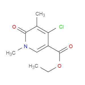 ETHYL 4-CHLORO-1,5-DIMETHYL-6-OXO-1,6-DIHYDROPYRIDINE-3-CARBOXYLATE - Click Image to Close
