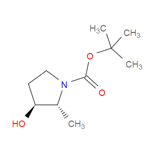 TERT-BUTYL (2R,3S)-3-HYDROXY-2-METHYLPYRROLIDINE-1-CARBOXYLATE