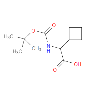 2-((TERT-BUTOXYCARBONYL)AMINO)-2-CYCLOBUTYLACETIC ACID