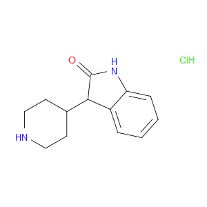 3-(PIPERIDIN-4-YL)INDOLIN-2-ONE HYDROCHLORIDE