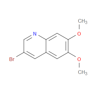 3-BROMO-6,7-DIMETHOXYQUINOLINE - Click Image to Close