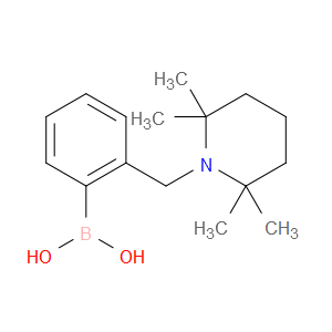 2-[(2,2,6,6-TETRAMETHYL-1-PIPERIDYL)METHYL]PHENYLBORONIC ACID
