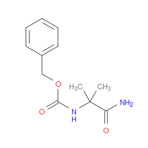 2-(CBZ-AMINO)-2-METHYLPROPANAMIDE