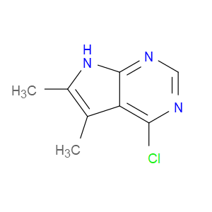 4-CHLORO-5,6-DIMETHYL-7H-PYRROLO[2,3-D]PYRIMIDINE