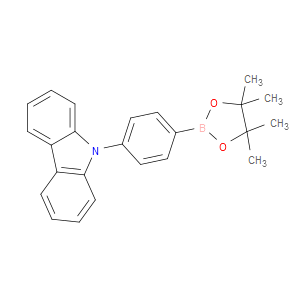 9-(4-(4,4,5,5-TETRAMETHYL-1,3,2-DIOXABOROLAN-2-YL)PHENYL)-9H-CARBAZOLE