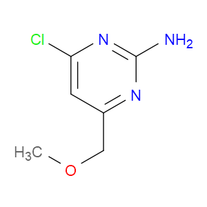 4-CHLORO-6-(METHOXYMETHYL)PYRIMIDIN-2-AMINE