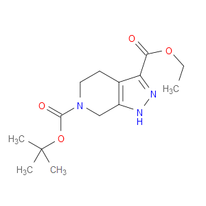 6-TERT-BUTYL 3-ETHYL 4,5-DIHYDRO-1H-PYRAZOLO[3,4-C]PYRIDINE-3,6(7H)-DICARBOXYLATE - Click Image to Close