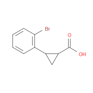 2-(2-BROMOPHENYL)CYCLOPROPANECARBOXYLIC ACID