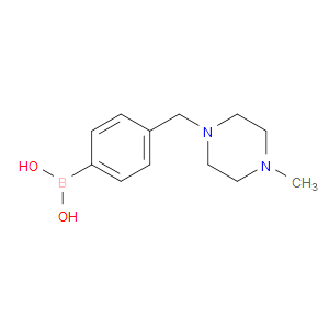 4-((4-METHYLPIPERAZIN-1-YL)METHYL)PHENYLBORONIC ACID - Click Image to Close