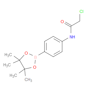 2-CHLORO-N-(4-(4,4,5,5-TETRAMETHYL-1,3,2-DIOXABOROLAN-2-YL)PHENYL)ACETAMIDE