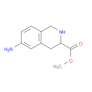 METHYL 6-AMINO-1,2,3,4-TETRAHYDROISOQUINOLINE-3-CARBOXYLATE - Click Image to Close