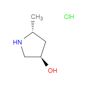 (3R,5R)-5-METHYLPYRROLIDIN-3-OL HYDROCHLORIDE