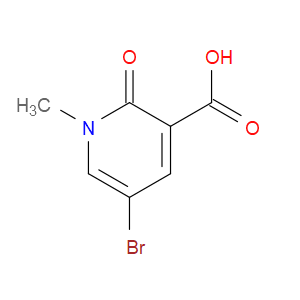 5-BROMO-1,2-DIHYDRO-1-METHYL-2-OXO-NICOTINIC ACID - Click Image to Close