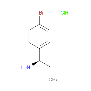 (R)-1-(4-BROMOPHENYL)PROPAN-1-AMINE HYDROCHLORIDE - Click Image to Close