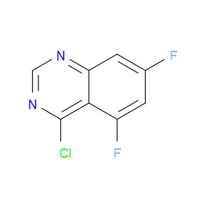 4-CHLORO-5,7-DIFLUOROQUINAZOLINE - Click Image to Close