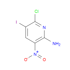 6-CHLORO-5-IODO-3-NITROPYRIDIN-2-AMINE
