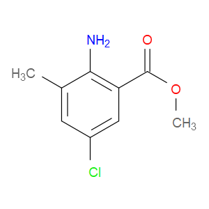 METHYL 2-AMINO-5-CHLORO-3-METHYLBENZOATE
