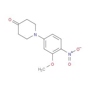 1-(3-METHOXY-4-NITROPHENYL)PIPERIDIN-4-ONE