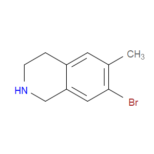 7-BROMO-6-METHYL-1,2,3,4-TETRAHYDROISOQUINOLINE - Click Image to Close