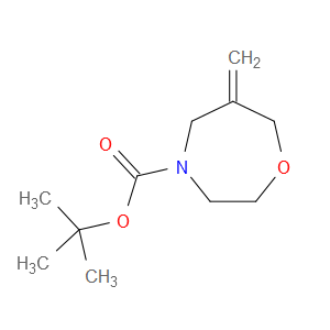 TERT-BUTYL 6-METHYLENE-1,4-OXAZEPANE-4-CARBOXYLATE