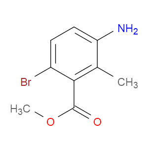 METHYL 3-AMINO-6-BROMO-2-METHYLBENZOATE