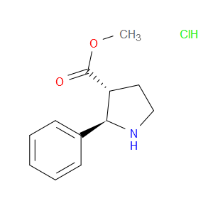 TRANS-METHYL 2-PHENYLPYRROLIDINE-3-CARBOXYLATE HYDROCHLORIDE