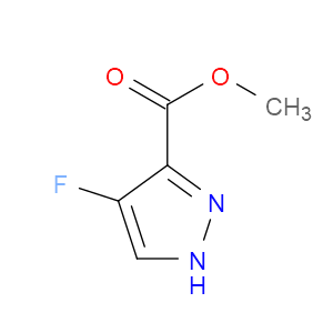 METHYL 4-FLUORO-1H-PYRAZOLE-3-CARBOXYLATE