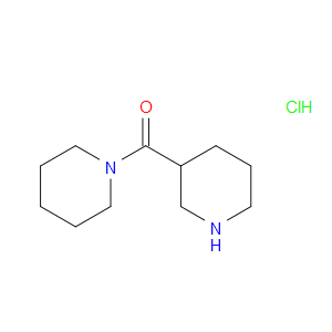 PIPERIDINO(3-PIPERIDINYL)METHANONE HYDROCHLORIDE - Click Image to Close