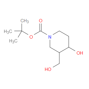 TERT-BUTYL 4-HYDROXY-3-(HYDROXYMETHYL)PIPERIDINE-1-CARBOXYLATE - Click Image to Close