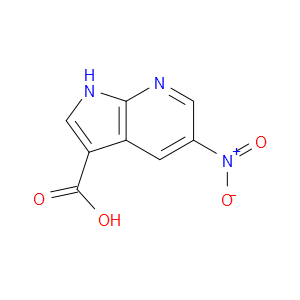 5-NITRO-1H-PYRROLO[2,3-B]PYRIDINE-3-CARBOXYLIC ACID - Click Image to Close