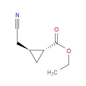 ETHYL TRANS-2-(CYANOMETHYL)CYCLOPROPANE-1-CARBOXYLATE - Click Image to Close
