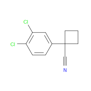 1-(3,4-DICHLOROPHENYL)CYCLOBUTANECARBONITRILE