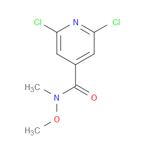 2,6-DICHLORO-N-METHOXY-N-METHYLISONICOTINAMIDE - Click Image to Close