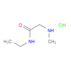 N-ETHYL-2-(METHYLAMINO)ACETAMIDE HYDROCHLORIDE - Click Image to Close