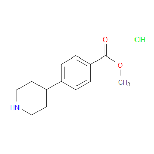 METHYL 4-(PIPERIDIN-4-YL)BENZOATE HYDROCHLORIDE - Click Image to Close