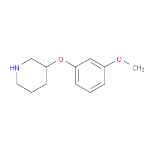 3-(3-METHOXYPHENOXY)PIPERIDINE - Click Image to Close