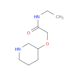 N-ETHYL-2-(PIPERIDIN-3-YLOXY)ACETAMIDE