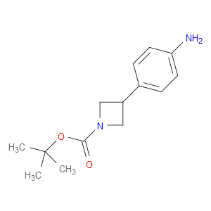 TERT-BUTYL 3-(4-AMINOPHENYL)AZETIDINE-1-CARBOXYLATE - Click Image to Close