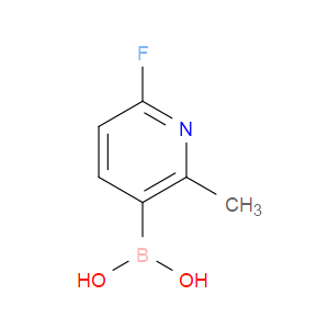 2-FLUORO-6-PICOLINE-5-BORONIC ACID - Click Image to Close