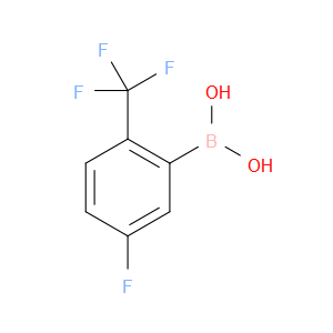 5-FLUORO-2-(TRIFLUOROMETHYL)PHENYLBORONIC ACID - Click Image to Close