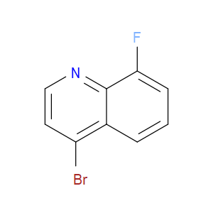 4-BROMO-8-FLUOROQUINOLINE - Click Image to Close