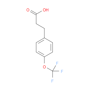 3-[4-(TRIFLUOROMETHOXY)PHENYL]PROPANOIC ACID