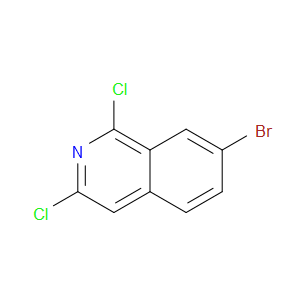 7-BROMO-1,3-DICHLOROISOQUINOLINE - Click Image to Close